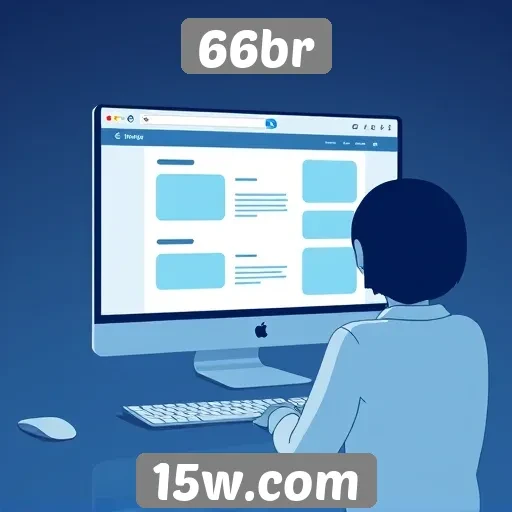 Análise da interface do usuário no site 66br